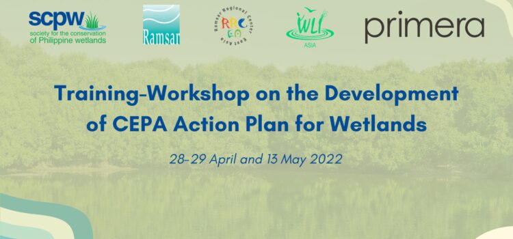 SCPW conducts Training- Workshop on the Development of CEPA Action Plan for Wetlands